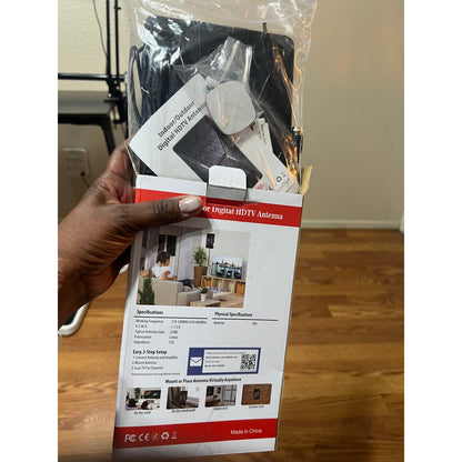 2026 Upgraded Indoor TV Antenna Up to 5000+ Miles Range
