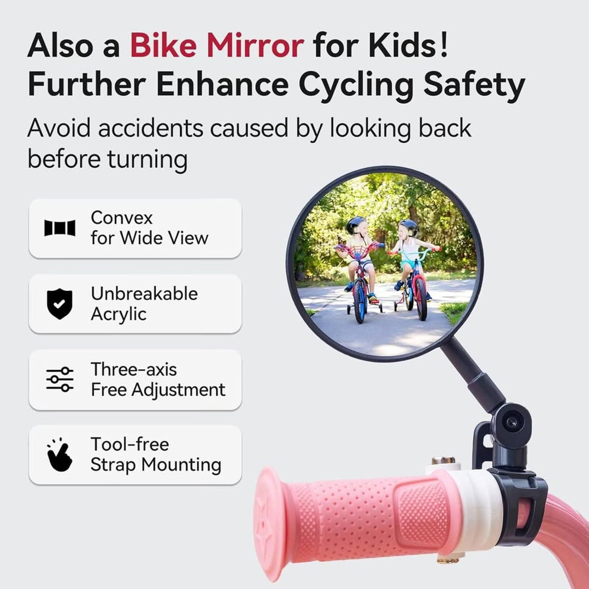 Empathech Training Wheels For 20 Inch Bike, Safety Max—Anti-Tip Design