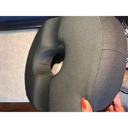 5 STARS UNITED Donut Pillow Hemorrhoid Tailbone Cushion–Large CushioN,Black Mesh