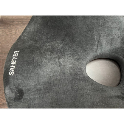 Donut Pillow for Tailbone Pain Relief and Hemorrhoids, Memory Foam Donut,Black
