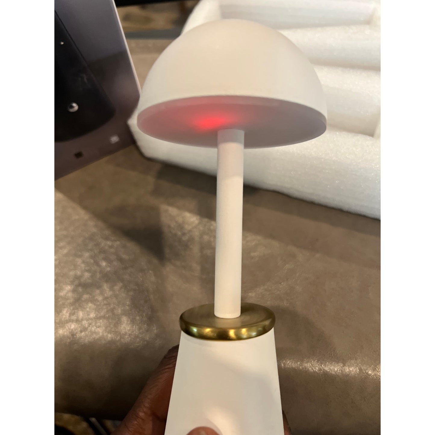 Rechargeable Table Lamps Cordless Portable Small Night Lights Bedroom Bedside Light 4000mAh Battery Powered Table Fixtures Dimmable Touch Desk Lamp For Patio Camping Tabletop Desk Wireless Lighting.