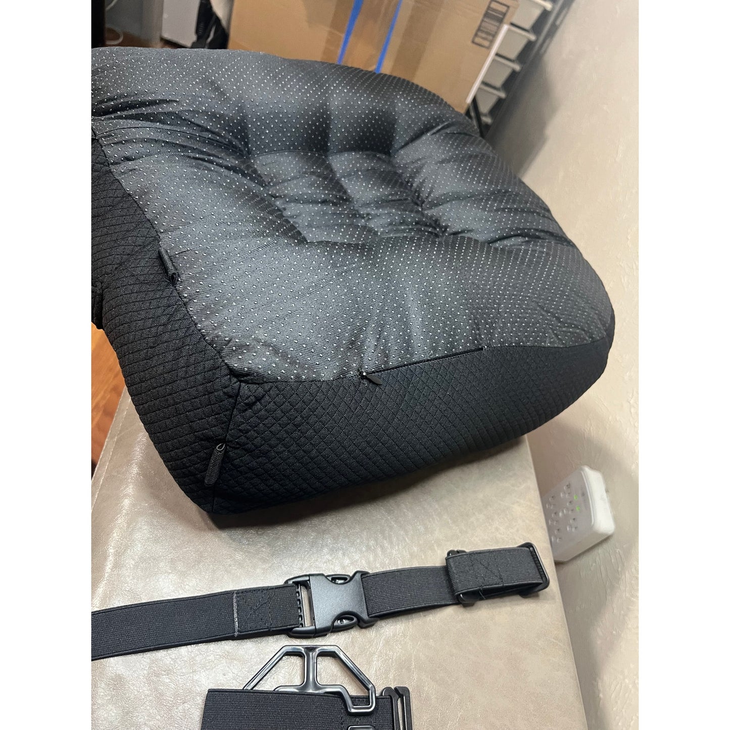 WSGJHB Car Booster Seat Cushion Posture Cushion Portable Breathable Mesh, Effect