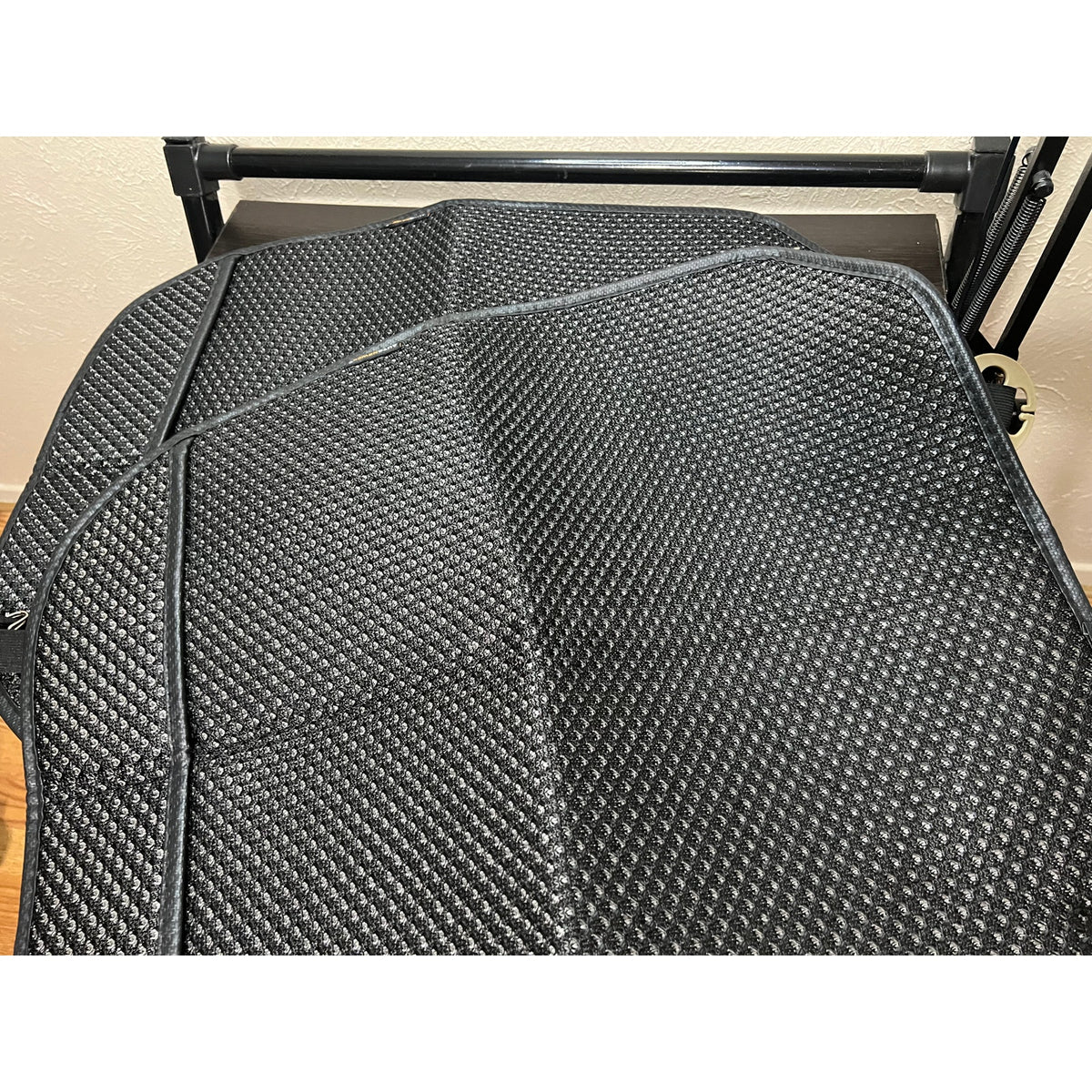 Auto Newer 2 PCS Breathable Universal Four Seasons Car Seat Cover(Black+Grey)2pc