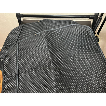 Auto Newer 2 PCS Breathable Universal Four Seasons Car Seat Cover(Black+Grey)2pc