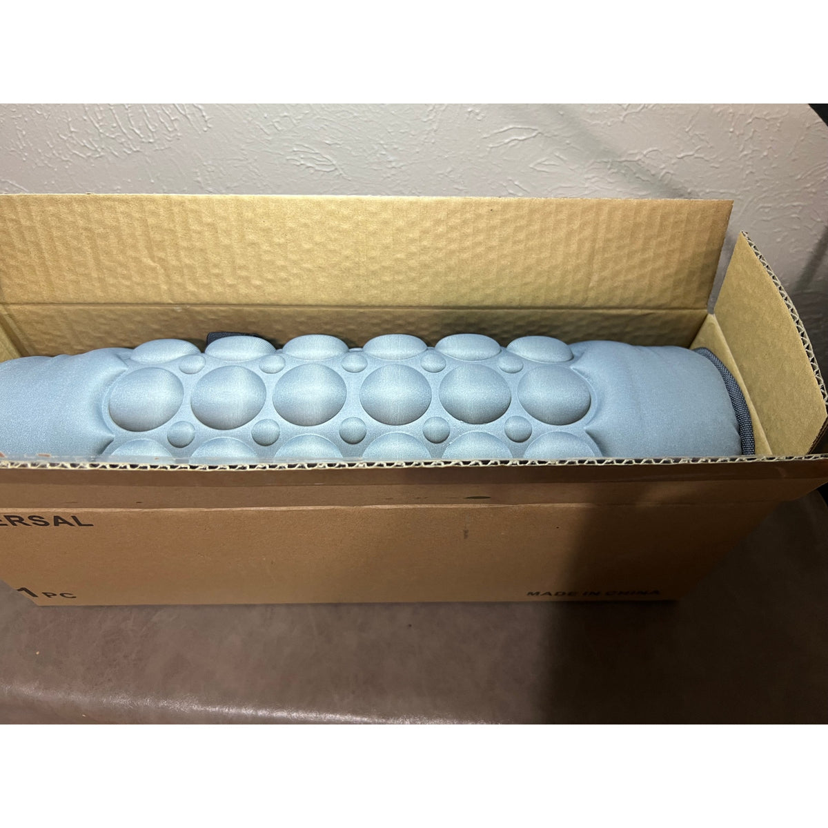 FREMONT AUTO Car Seat Cover Breathable Seat Protector- Made With Premium Polyester Fiber And Massage Magnet Bubble Cushion -Adjustable For Cars Truck SUV Vans, Airbag Compatible (Gray 1PC).