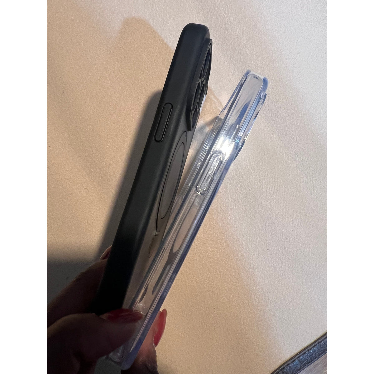 iPhone 15 Pro Phone Cases 2 total ( Black 1, Clear 1)