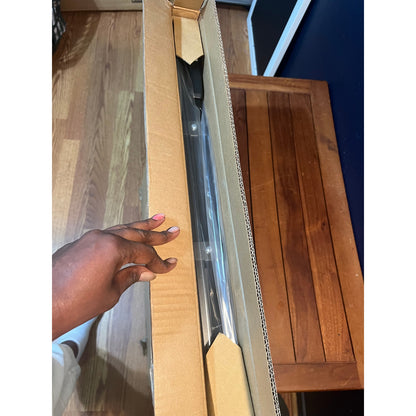 Babelio Baby Gate for Stairs, Kitchen & Doorways, No Bottom Bar| One-Handed
