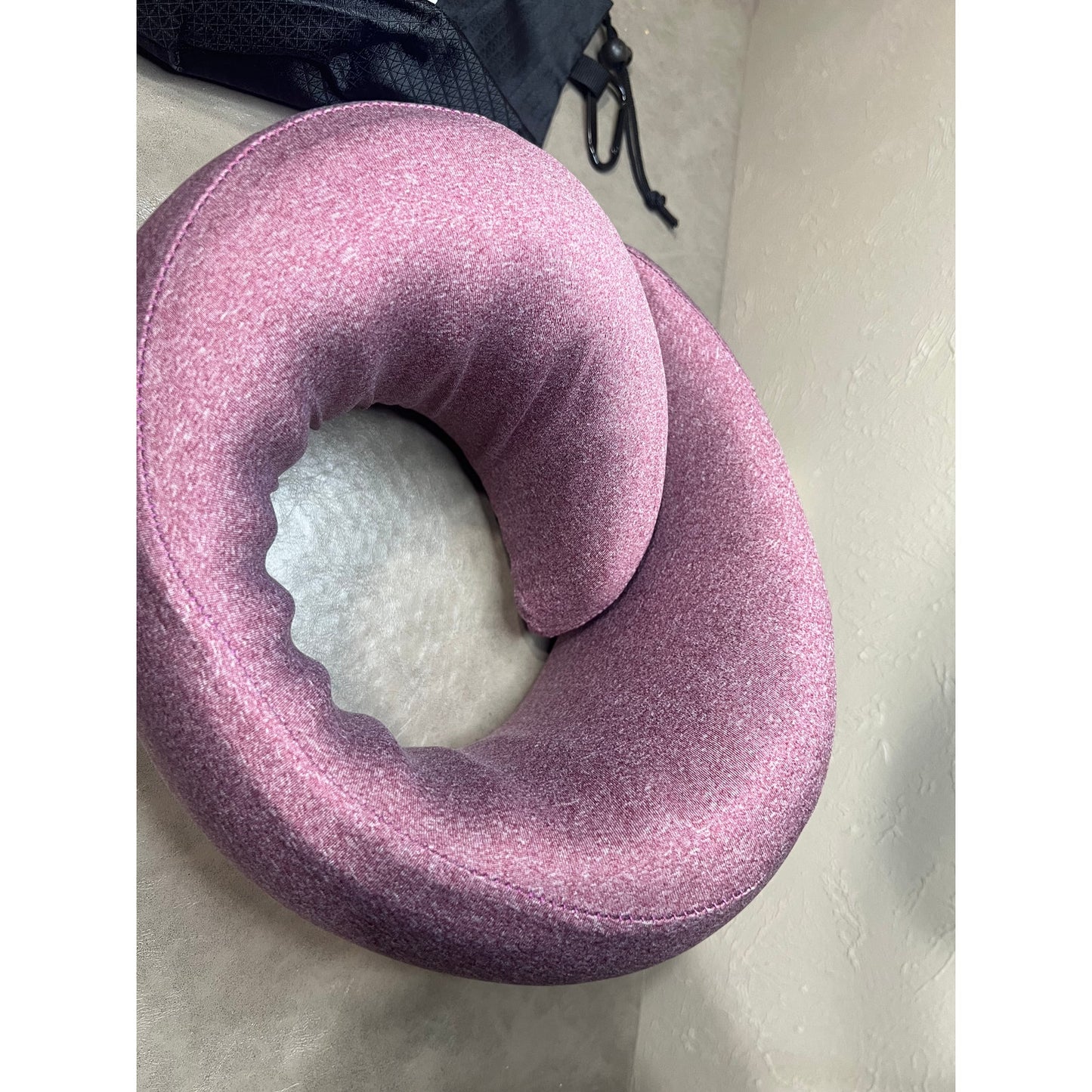 WANDER+ Memory Foam Travel Neck Pillow - Purple