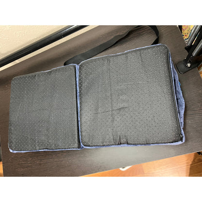 AOSSA BBL Pillow Brazilian Butt Lift Pillow After Surgery Seat Cushion (Blue)