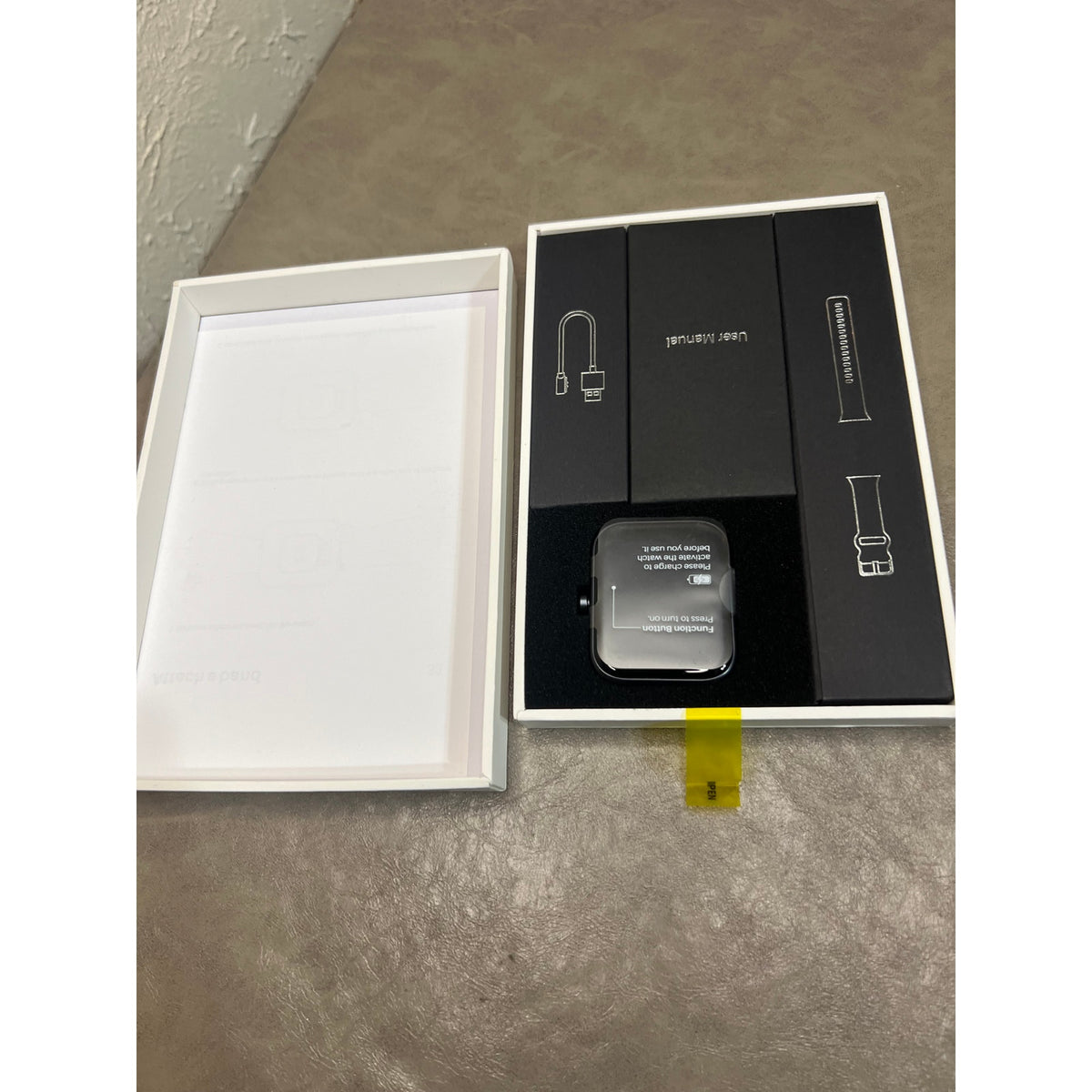 TOZO Smart Watch For Men Women For IPhone&Android, 1.83" Fitness Tracker-Black