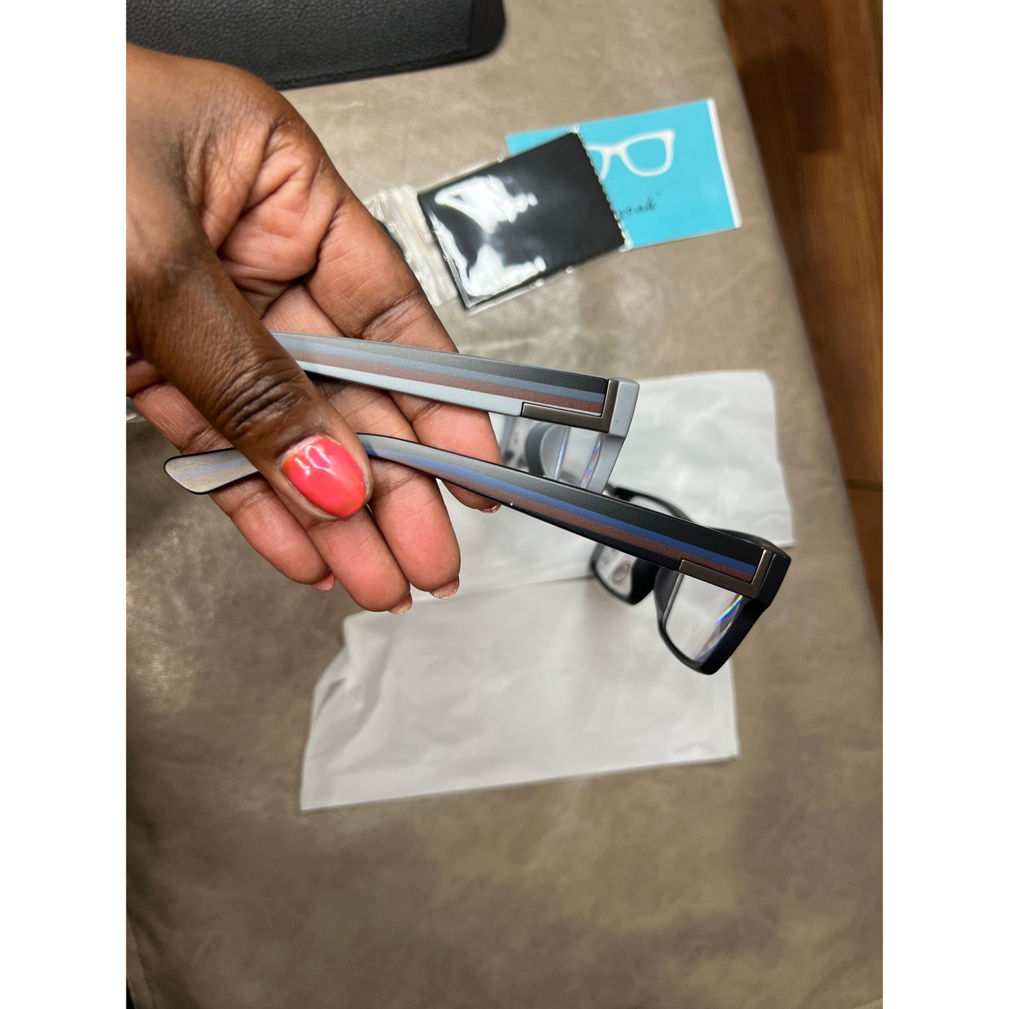 2 Pack Excellent Unbreakable Progressive Multifocus Reading Glasses For Men, TR90 Thick Frame Blue Light Blocking Glasses Anti UV/Eye Strain Computer Readers No-Line Multifocal Eyeglasses, 1.5x