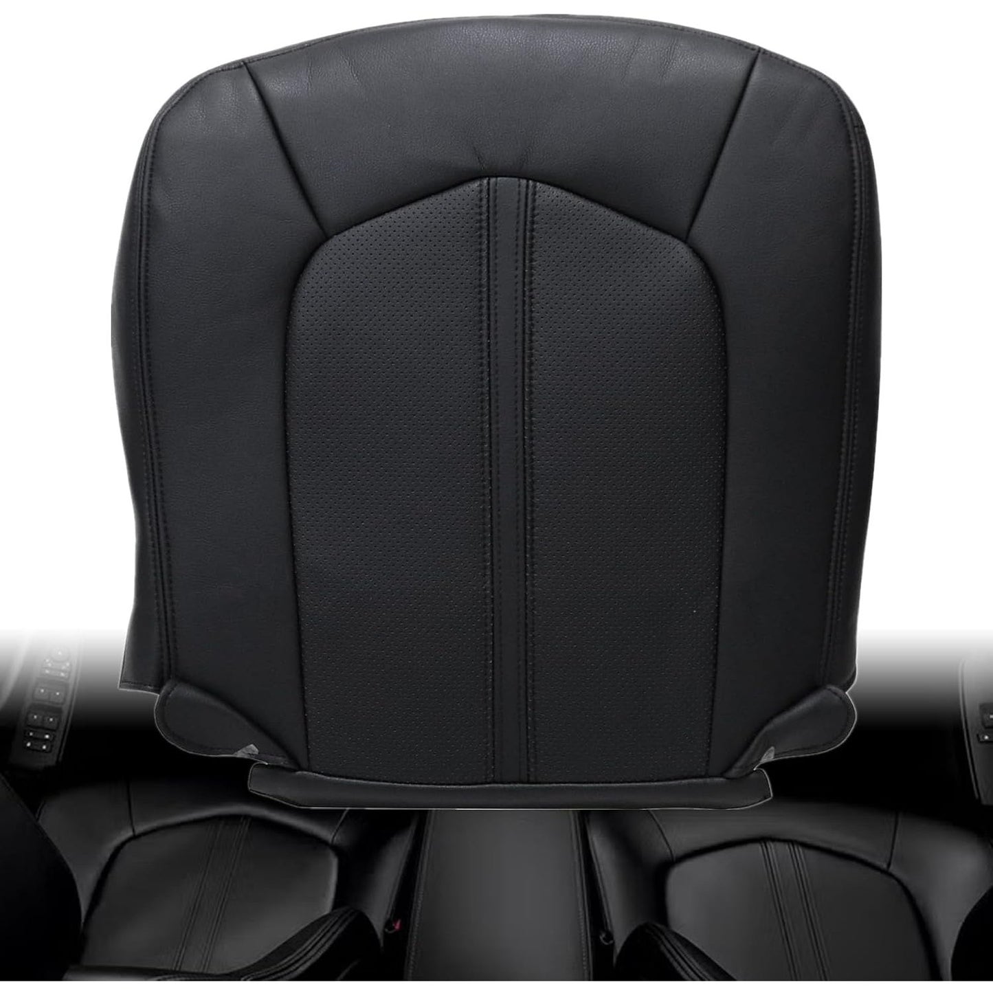 GXARTS Front Driver Side Bottom Cadillac CTS Replacement Perforated LeatherSeat