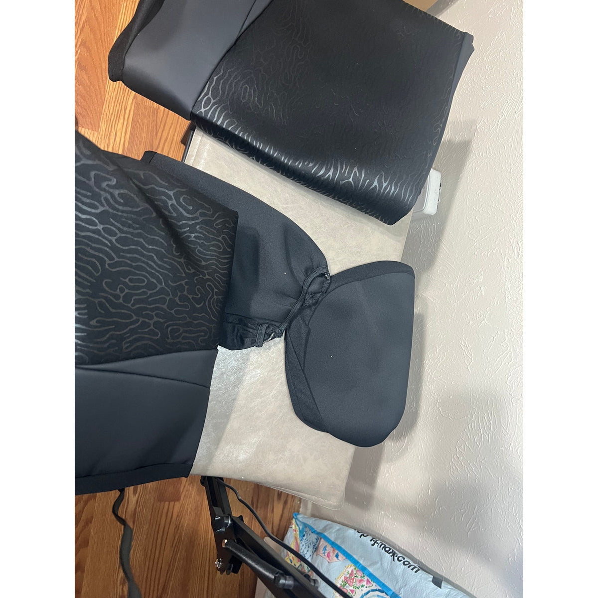 Skechers GOGA Mat Seat Covers,Universal Fit for Most Cars,Trucks,SUVs,Black 2pc