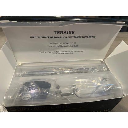 TERAISE 3Packs Frameless Metal Reading Glasses For Men/Women Blue Light Blocking