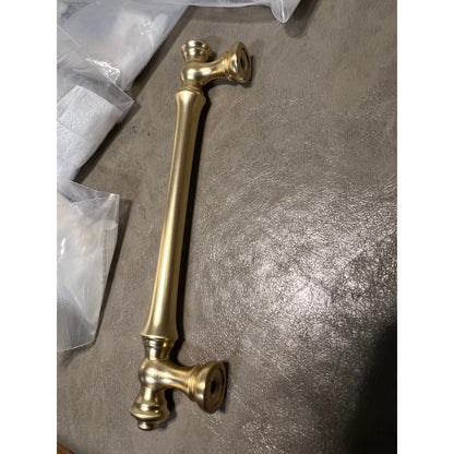Cabinet Pulls 5 Inch(128mm) Hole Center Cabinet Hardware Gold Kitchen Cabinet Handles For Bathroom Drawer Pulls Dresser Pulls ZH0014-Gold.