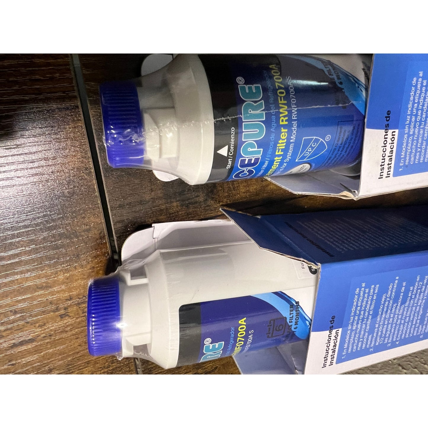 ICEPURE DA29-00020B Replacement For Samsung Water Filter HAF-CIN/EXP HAF-CIN DA29-00020B-1 RF28HMEDBSR RF263BEAESR RS25J500DSR RF263TEAESG RWF0700A HDX FMS-2 DA97-08006A-1 RF4287HARS RF28HFEDBSR 2PACK