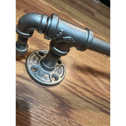 Allied Brass P-250-36-TBHK-SN Pipeline Collection 36 Inch Towel Ba