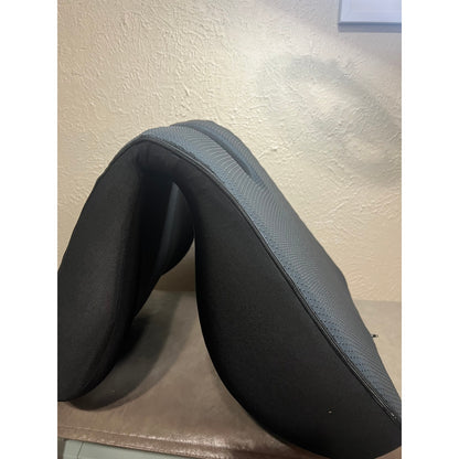 Ergonomic Memory Foam Seat Cushion for Tailbone Pain Relief,Black