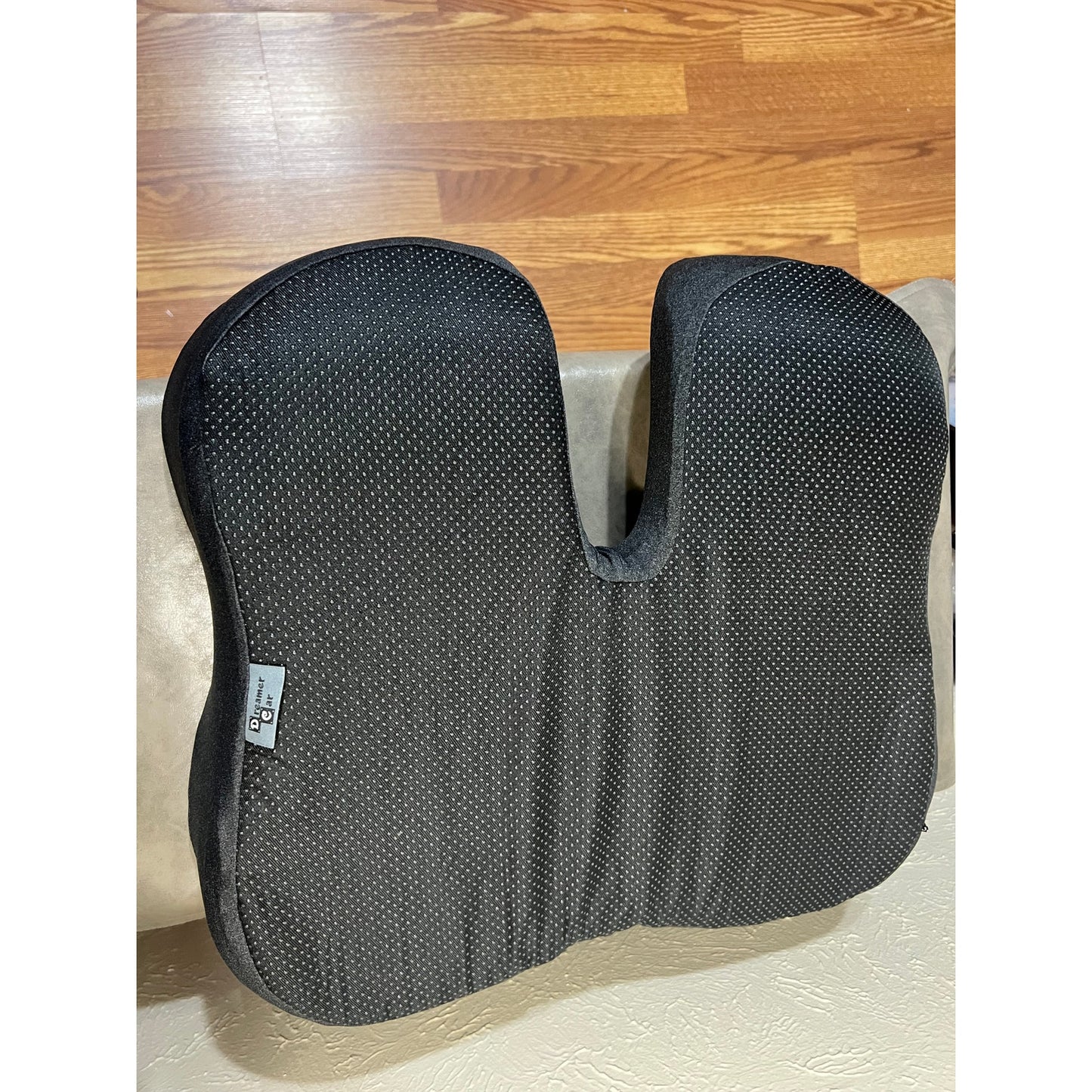 Seat Cushion For Tailbone & Sciatica Pain Relief – Certified & Ergonomist (Gray)