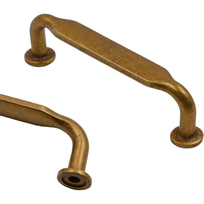 Asidrama 10 Pack 3 Inch(76mm) Antique Brass Kitchen Cabinet Handles, Cabinet
