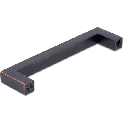 BirdRock Home Square Contemporary Handle - Oil Rubbed Bronze - 10 Pack - 3.75 In
