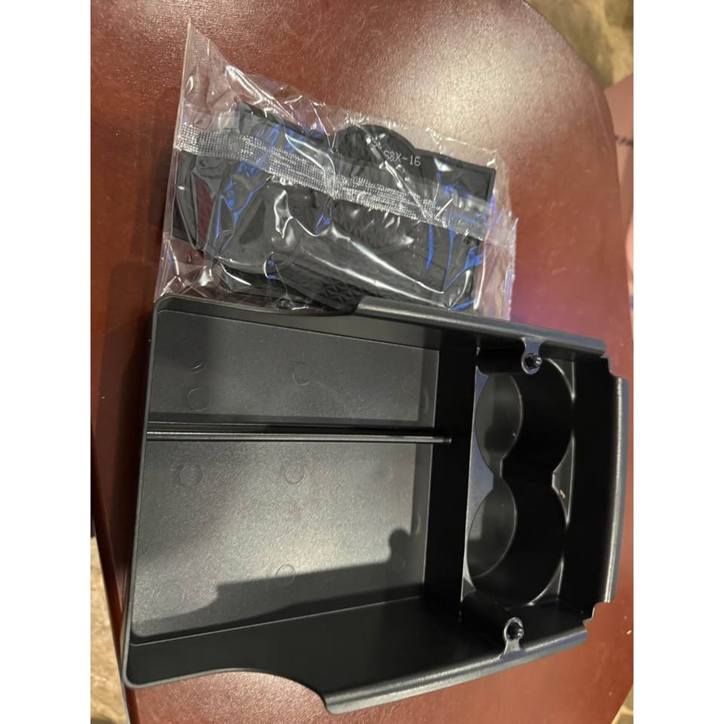Jaronx Compatible With Tesla Model X/S Center Console Organizer, Armrest Storage Box+Cup Holder, For Tesla Model S/X Accessories 2016 2017 2018 2019 2020 2021.