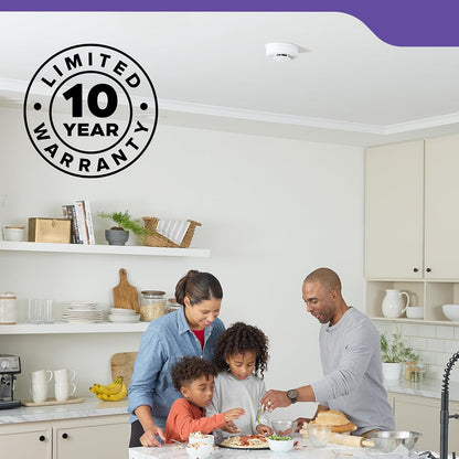 Kidde And Carbon Monoxide Detector, 10-Year Battery Powered, With Voice-1 Pack