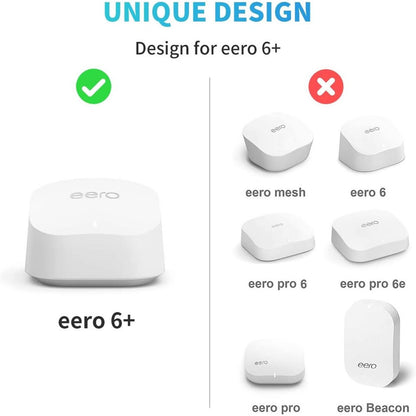 2Pack Wall Mount Holder For Eero 6 Plus 6+ And Eero 6 Router Mesh Wi-Fi System