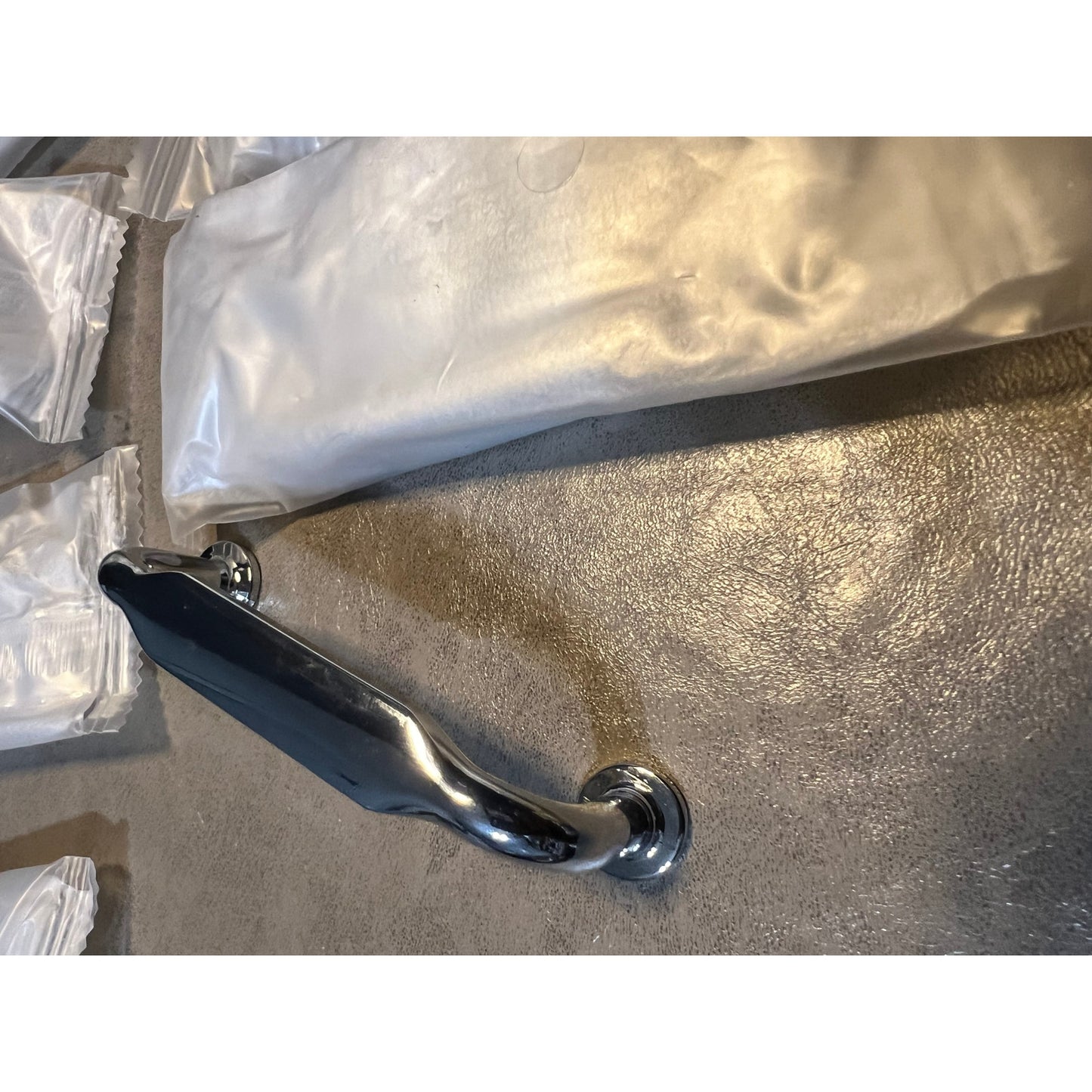 Asidrama 10 Pack 3 Inch(76mm) Polished Chrome Kitchen Cabinet Handles, Silver