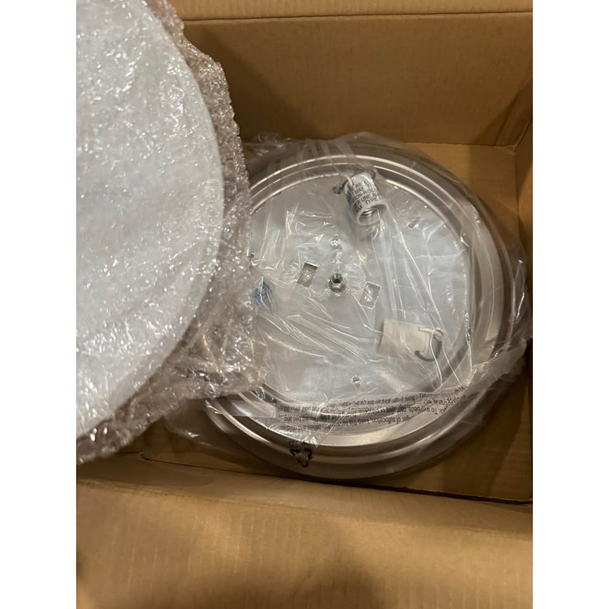 Progress Lighting 3-Light Ceiling Light, Flush Mount Ceiling Light Fixture for
