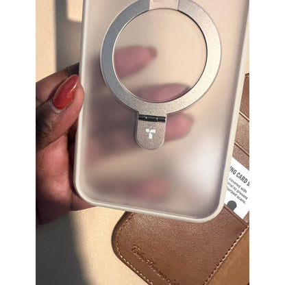 iPhone 16 Pro Max Phone Cases ( Brown & Tan)