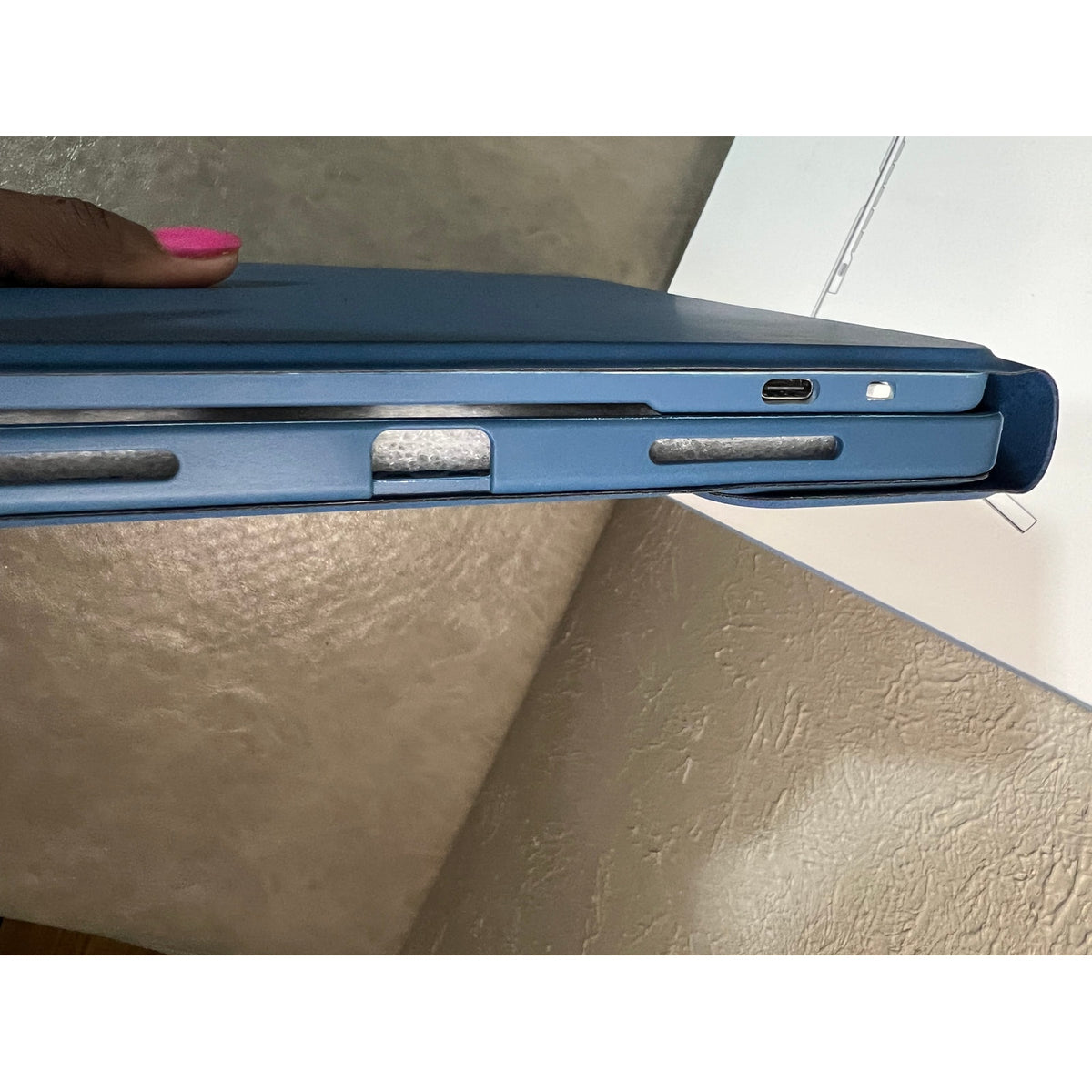 Harvopu Compatible With IPad Air 11 Inch & Air 5th/ Air 4th Gen (Navy Blue)