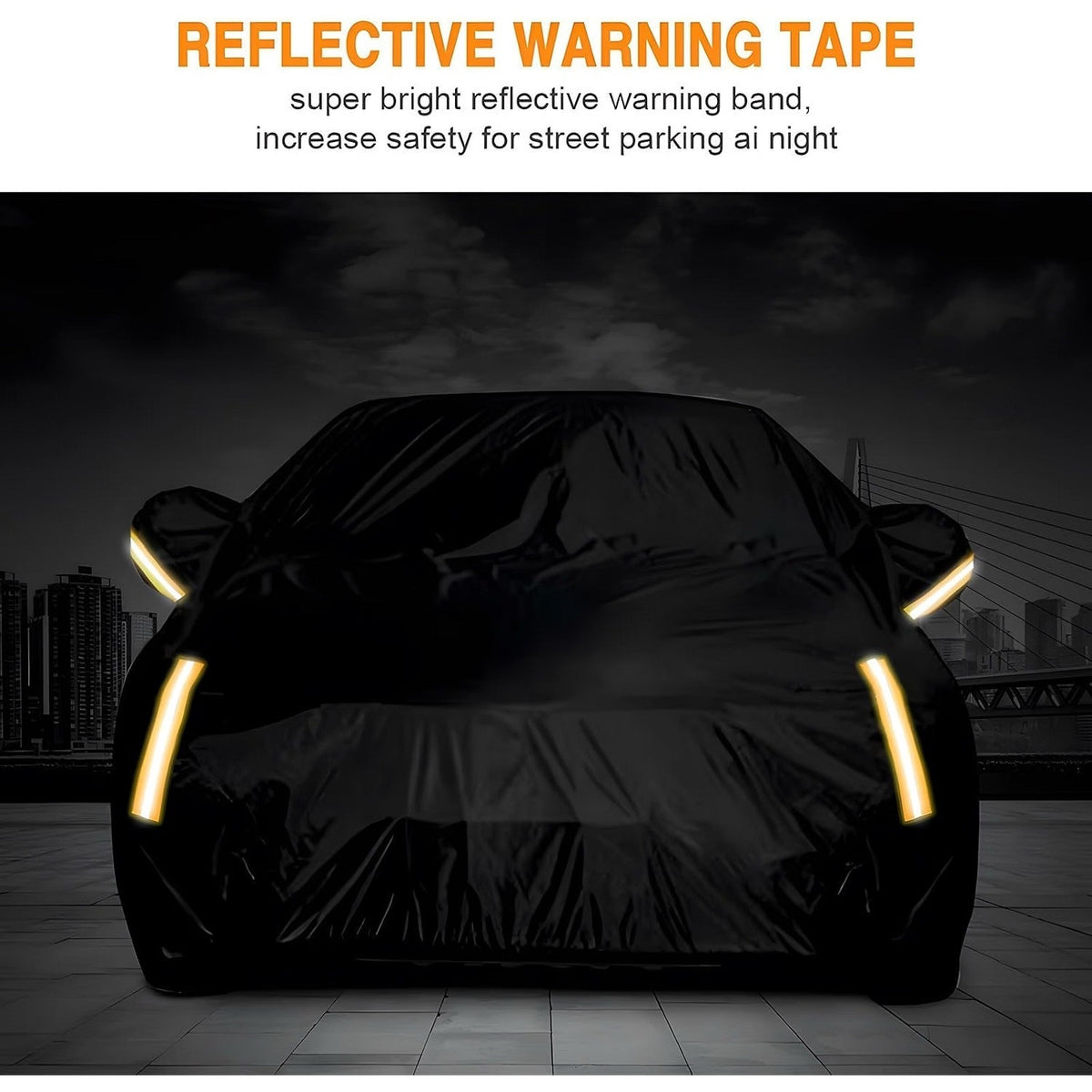 NEVERLAND Car Cover Waterproof All Weather for Sedan 183''L x 70''W x 59''H