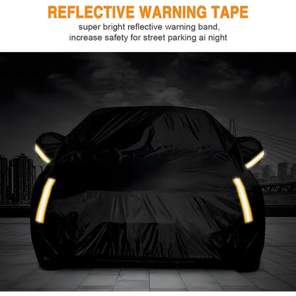 NEVERLAND Car Cover Waterproof All Weather for Sedan 183''L x 70''W x 59''H