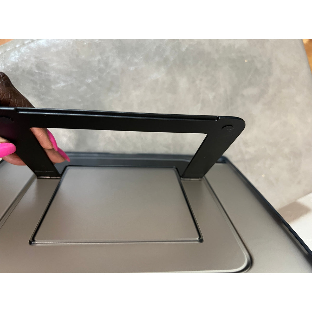 TORRAS Ostand K1 Guardian for iPad Air 11 inch Case w/Stand M4/M3/M2, Black