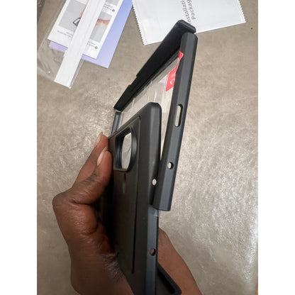 BERFY For Samsung Galaxy Z Trifold Case With Screen Protector, [Compatible, Jet