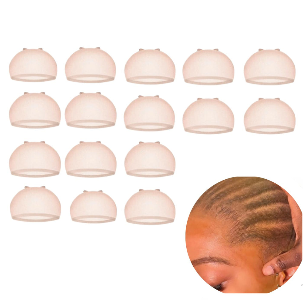 HD Wig Caps Ultra Thin Invisible Lace Front Wig Caps Nylon Stocking Caps Sheer Nude