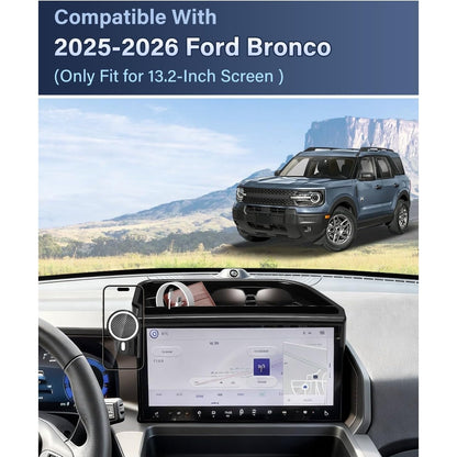 PZK Wireless Car Phone Holder For 2025 2026 Ford Bronco Sport Accessories