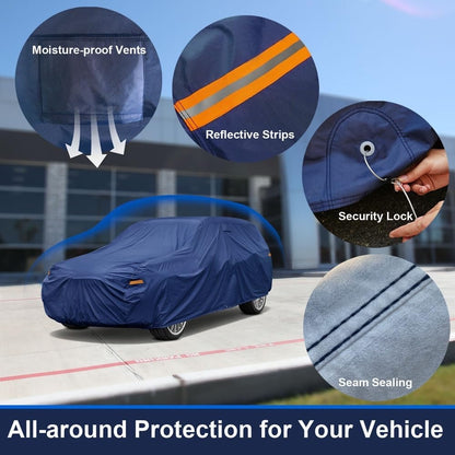 Kaugung Custom Fit Car Cover For Land Rover Range Rover SWB & Range Rover-Blue