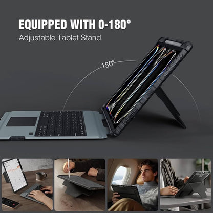 Nillkin IPad Pro 13 Inch Case With Keyboard M4 2024, Slide Camera Cover,