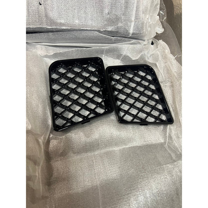 Jaronx Compatible With BMW M2 Front Bumper Lower Grille Mesh Guard(Glossy Black)