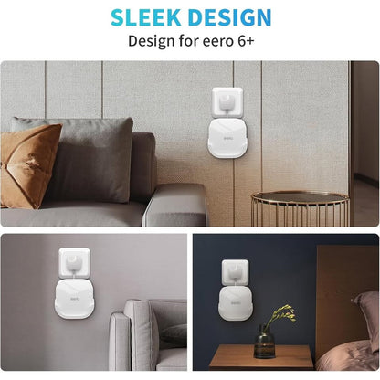 2Pack Wall Mount Holder For Eero 6 Plus 6+ And Eero 6 Router Mesh Wi-Fi System