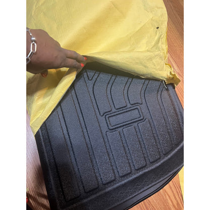 Cargo Liner For 2023 2024 2025 2026 Honda Accord (Include Hybrid) All Weather Protection TPE Rear Cargo Tray Trunk Mats For Honda Accord Interior Accessories, Odorless Anti-Slip, Black.