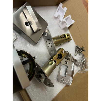 Cielsa Dawn Heavy Duty Key Lock Combination Lockset, Satin Nickel 2PACK-SET