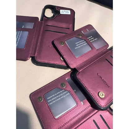 iPhone 16 Plus Phone Cases ( burgundy 3 of the same)