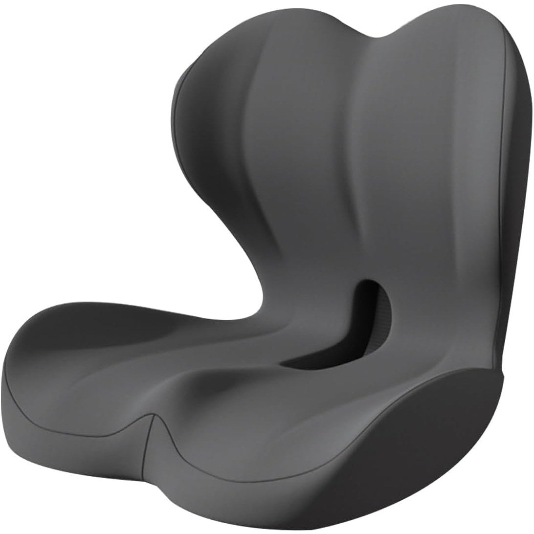 Ergonomic Memory Foam Seat Cushion for Tailbone Pain Relief,Black