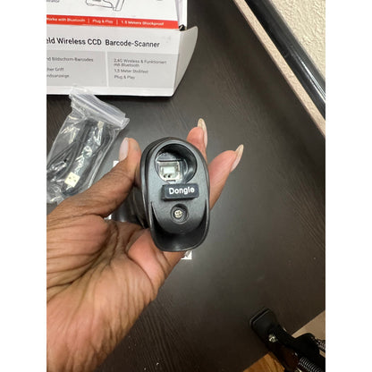 Tera Barcode Scanner 1D Wireless CCD: 2500 Pixel, Battery Indicator, T5100C