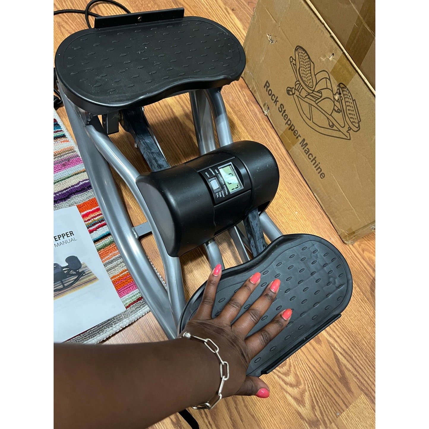 Rock Stepper, Rock Stepper Side To Side, Lateral Rocking Fitness Stepper Home