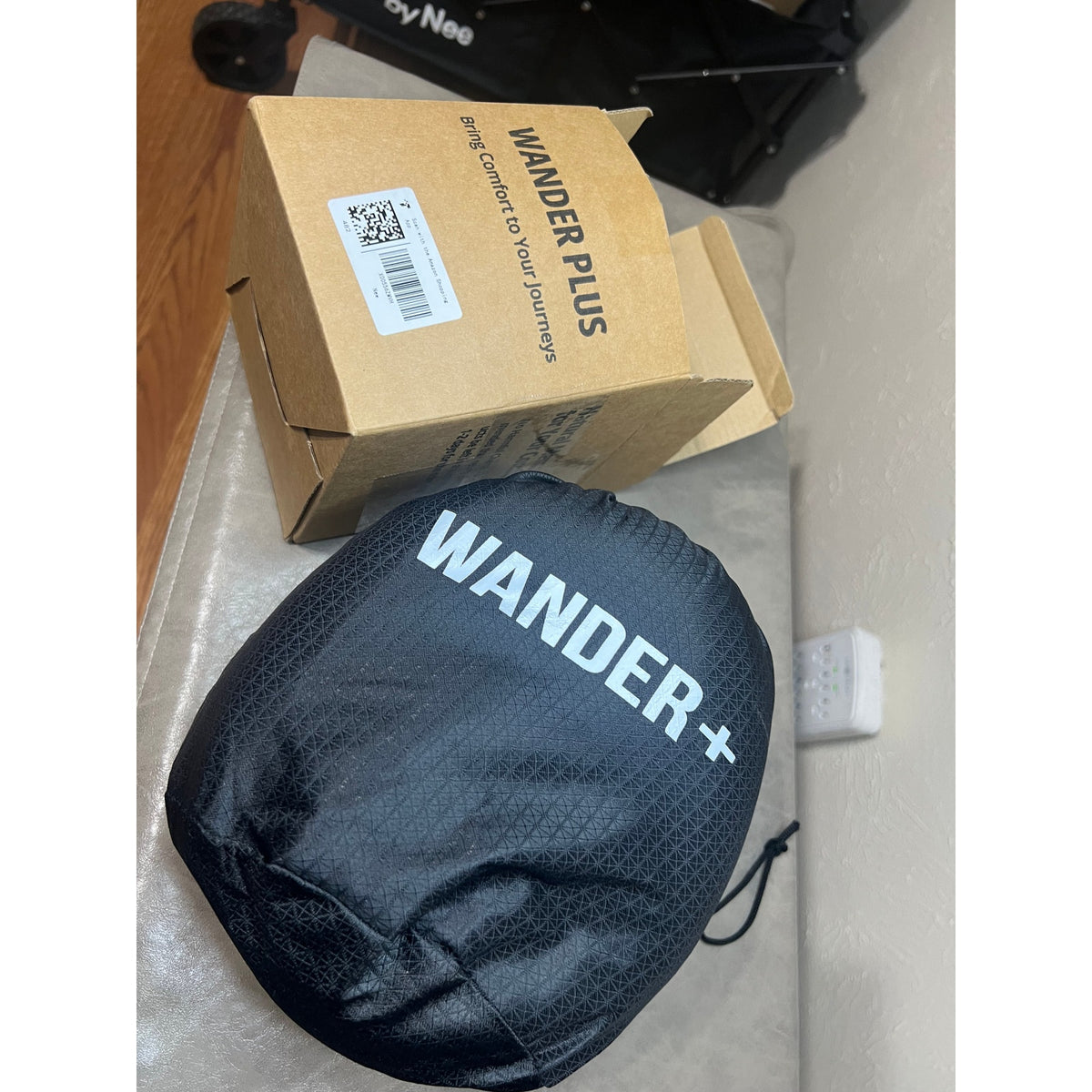 WANDER+ Memory Foam Travel Neck Pillow - Purple