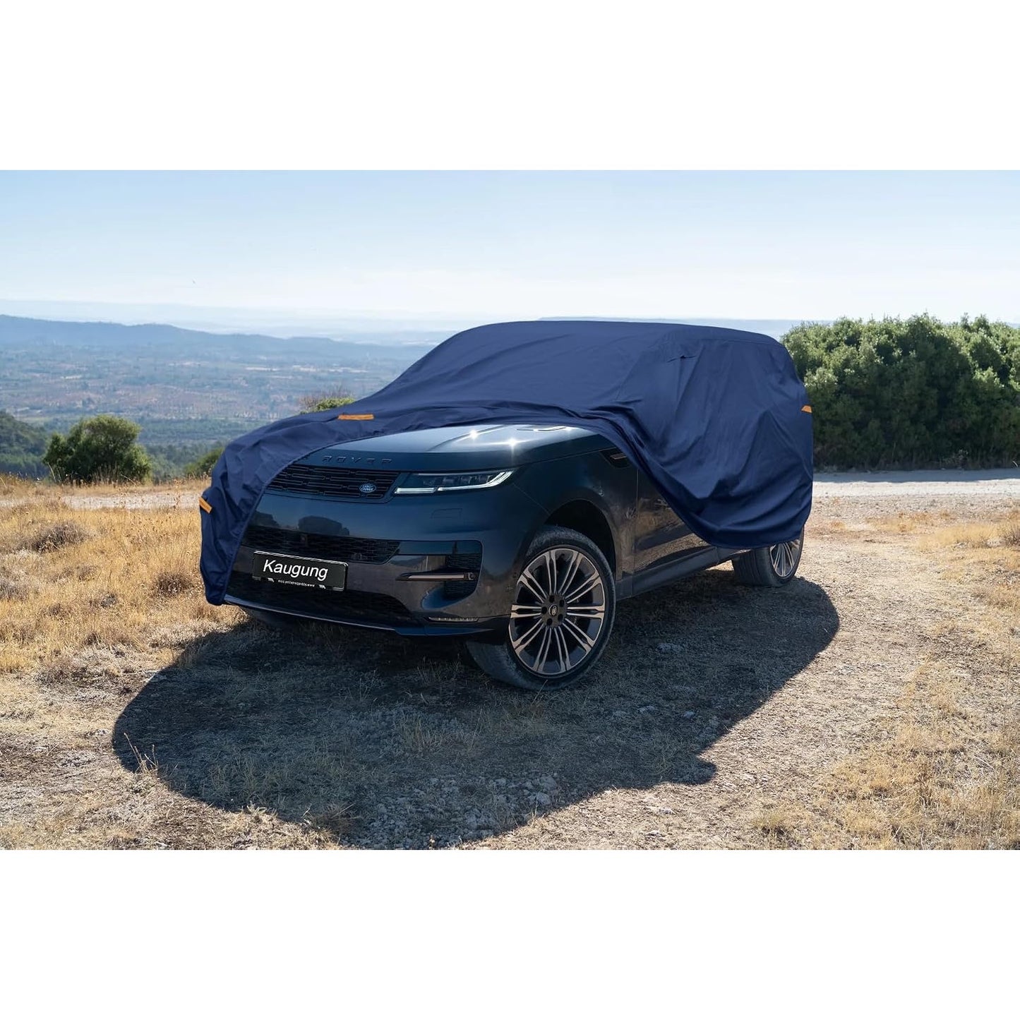 Kaugung Custom Fit Car Cover For Land Rover Range Rover SWB & Range Rover-Blue